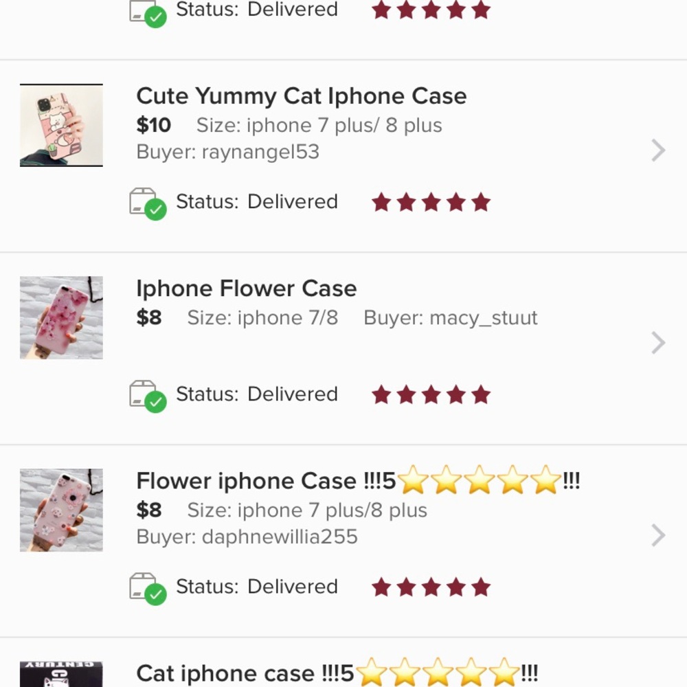 Iphone Flower Case !!5🌟🌟🌟🌟🌟!!! - Picture 8 of 8